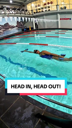 Freestyle Breathing: Keep Your Head Low for Better Technique