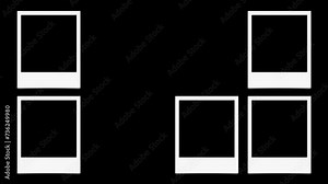 Animated Instant Photos On Alpha