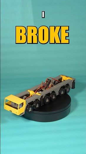 3D Printed RC Crane Part 1 #3dprinting