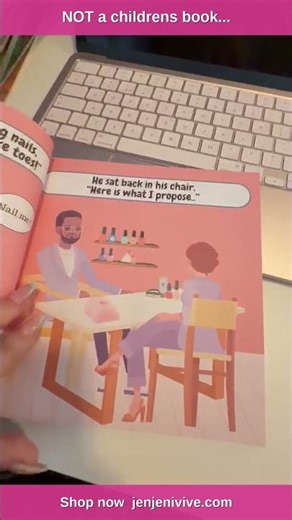 This is NOT a children’s book… 👀 | Get Nailed by Jen Jenivive