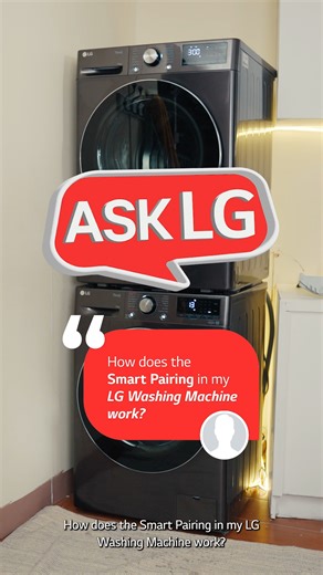 7.2K views · 188 reactions | How does the Smart Pairing in my LG Washing Machine work? #LifesGood #ASKLG | LG Global | Facebook