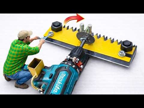 Crazy Welder Trick! Turn a Drill Machine into a Powerful Farming Tool (Million Dollar Idea)
