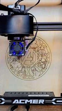 I Made A Mini Laser Engraver Marvel Sign