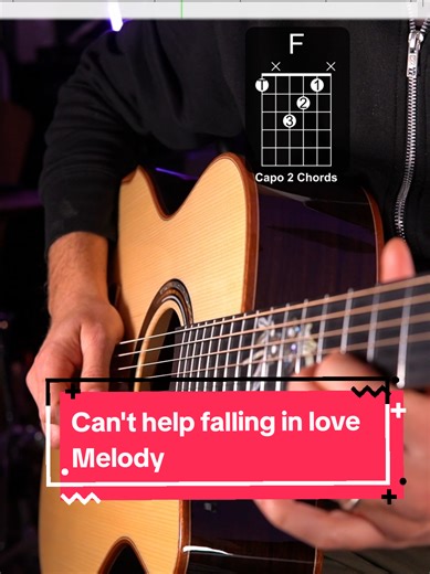 Guitar Tutorial for 'Can't Help Falling in Love' Melody