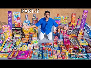 ₹1,50,000 New Diwali Stash 2023 Testing Part-2🔥| नए और अतरंगी पटाखे चला के देखेंगे🔥