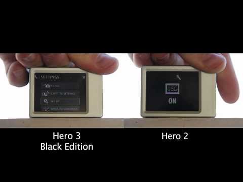 GoPro - Hero 3 / 2 LCD BacPac Screen Display Comparison - GoPro Tip #64 | MicBergsma