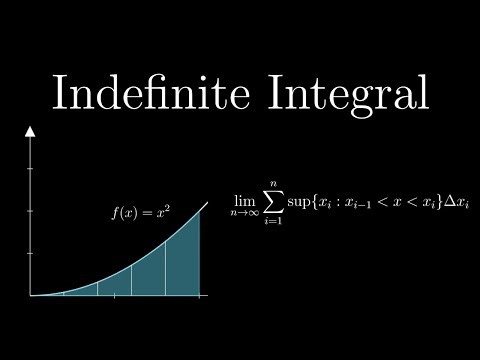 Calculus: Indefinite Integral Using Definition