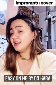 81K views · 4.5K reactions | Easy On Me impromptu live cover of DJ Kara Wala pa ding kupas kahit biglaan lang ❤️ | KarJack | Facebook