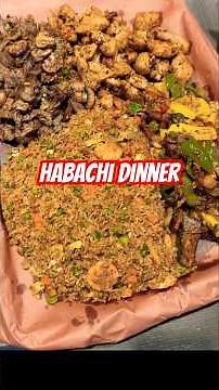 Habachi Style Cooking at Home #shorts #cooking #food