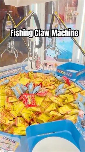 Fishing Claw Machine in Singapore! #arcade #singapore #clawmachine