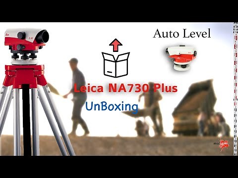 Leica Geosystems NA730 Plus Advanced Auto Level / Dumpy Level unboxing