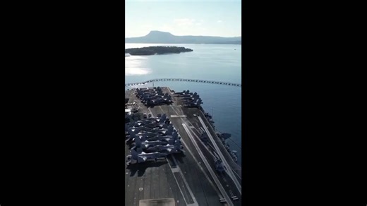 USS George HW Bush carrier deployed to the Middle East