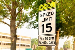How much is a school zone speeding ticket?