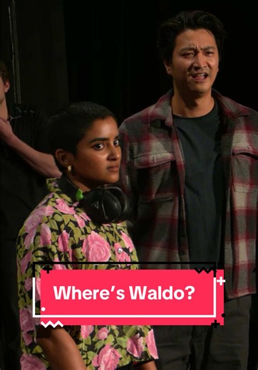 Where's Waldo? Late for the Photoshoot Sketch