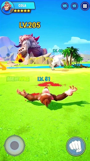 Gorilla Boss Fight with Crazy Power Upgrade 🦍🔥