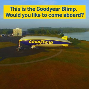 Is there a bathroom on the blimp? Come aboard and find out! | Goodyear Blimp
