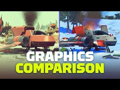 No Man's Sky: Launch vs. Next Graphics Comparison