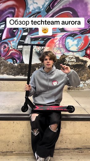 Обзор самоката Techteam Aurora