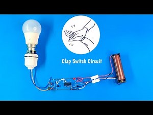 How to make clap switch circuit using IC 4017