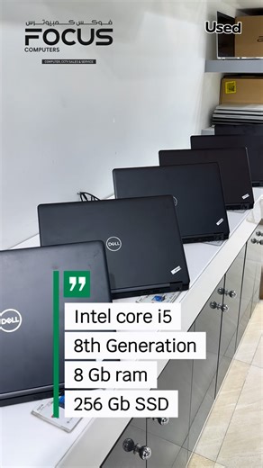 focuscomputersfahaheel on Instagram: "Used Dell latitude 5490 Intel core i5 - 8th Generation 8 Gb Ram - 256 Gb SSD Price only 69 KD - 3 months warranty - Free accessories - Free software installation Website: www.focusonlinestore.com Order Now Whatsapp: 📞55876037 🚚 Free Deliver Available *Our Location* 🏭️ Focus Computer Fahaheel 📌 Near Xcite Alghanim and oppo to old lulu centre, Fahaheel ☎️ 55876037 #focuscomputer #bestlaptop2025 #trending #video #laptop christmas newyear2026"