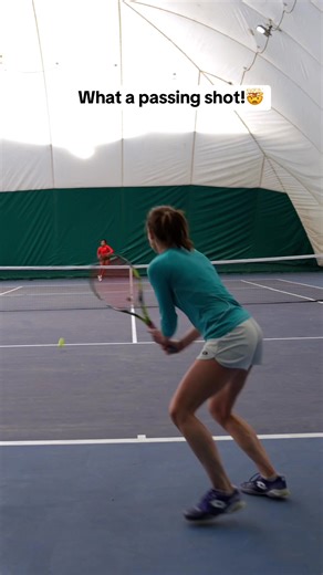 Outstanding Passing Shot in Tennis