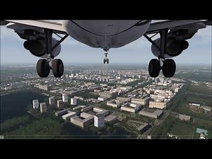 Landing in Amsterdam A320 [Gear CAM] ++ Aerofly FS 2