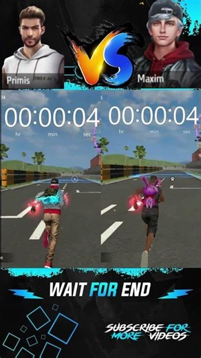 FREE FIRE 🔥 NEW Running Ability Test | FF New Character Speed Trial #shorts #viral #FreeFire - 0