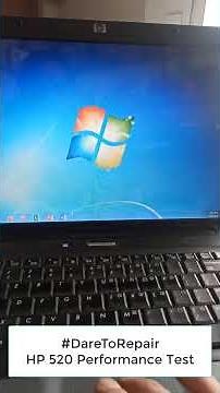 HP Laptop 520 Model Performance Test | Windows 7 32-Bit, 1.8GHz, 1GB RAM