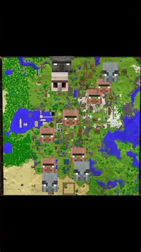Epic Minecraft Raid Survival #minecraft #raid #shorts