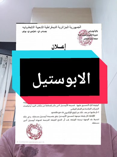 الابوستيل في الجزائر: كيفاش تدير قسيمة الابوستيل خطوة بخطوة