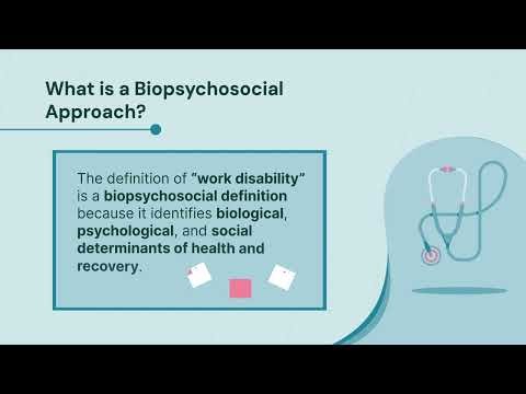 What is a Biopsychosocial Approach?