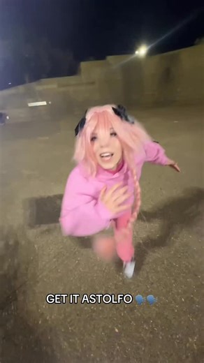 Orna on Instagram: "GET IT ASTOLFO ❤️❤️ #fyp #dance #astolfo #femboy #cosplay"