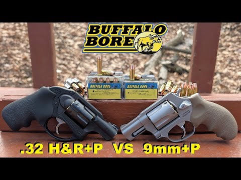 🔥 HOT .32 H&R Mag+P VS 9mm+P in Snubbies!