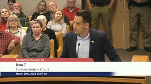 Today at the Montgomery County Commissioner's Court, I spoke out in support of a measure to create a special committee to monitor the explicit pornographic material in our school libraries. One lady argued against the measure touting her two master's degrees in education and library science. I spoke after her expressing that many of the leaders in the room have degrees in common sense and we know showing this content to children is wrong! Thank you, Mark Keough County Judge for leading this effo