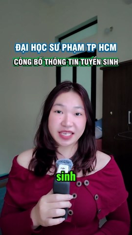 Thông tin tuyển sinh Đại học Sư Phạm TP HCM 2026