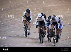 Berlin, Germany. 01st Mar, 2020. Cycling/track: Keirin, women, final: Emma Hinze (M) and Lea Sophie Friedrich (r) from Germany on the track. Credit: Sebastian Gollnow/dpa/Alamy Live News Stock Photo - Alamy