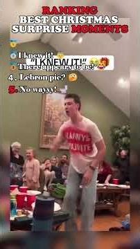Ranking Best Christmas Surprise Moments 😮🎄