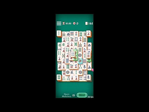 Classic Mahjong Solitaire (by Arkadium Games) - free offline board game for Android - gameplay.