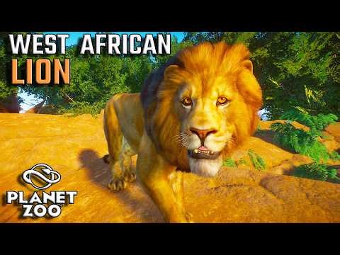 West African Lions Arrive at Apex Reserve! | Planet Zoo