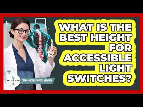 What Is The Best Height For Accessible Light Switches?