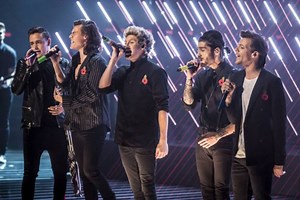 One Direction make triumphant return to The X Factor as they tease tour details