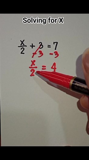 Solving for x #mathskills #mathreview | Mathtuto