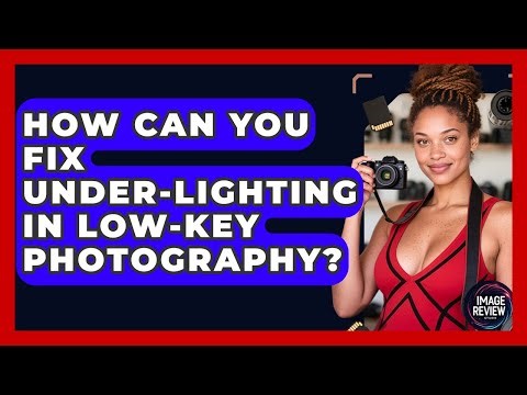 How Can You Fix Under-lighting In Low-key Photography? - Image Review Studio