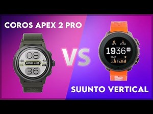 Coros Apex 2 Pro vs Suunto Vertical Comparison