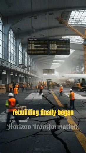 From Dust to Flights Again ✈️ #beforeandafter #cinematictimelapse #viralvideo