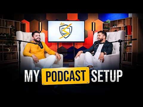 How To Setup Podcast Studio | How To Create Podcast Studio | Podcast Tutorial!