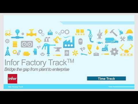 Infor Factory Track | Time Track Overview