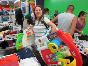 Attention ALL Moms!! Do you LOVE to SWAP? Now you can SWAP kids & more items with other moms and help each other SAVE a ton of money! Come to Rockin' Jump - Buffalo Grove for Swapadventure next swapping event on Friday, January 27th from 6pm -8pm! Bring at least 1 bag of kids items you simply don't need anymore, and SHOP unlimited items that you do find for FREE! BONUS: Get rewarded with 50% Discount offer from Rockin' Jump - Buffalo Grove - minimum 1 purchase required ONLY $7 to Jump. 100% of s