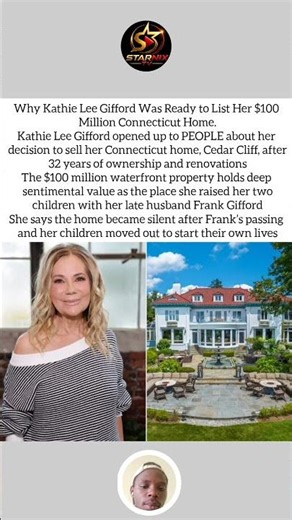 Kathie Lee Gifford Selling Her $100 Million Connecticut Mansion After 32 Years 😢 #KathieLeeGifford