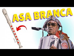 Asa Branca Flauta Doce - COMPLETA